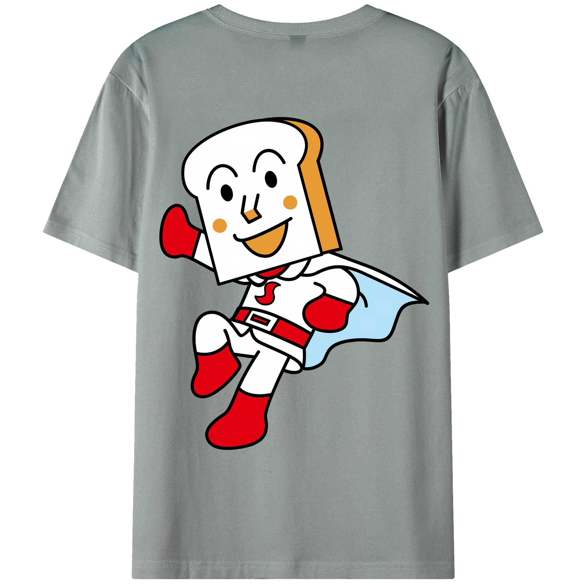 （画像用） アンパンマン Anpanman 綿100％ メンズ半袖Tシャツ（バックプリント） 通気性